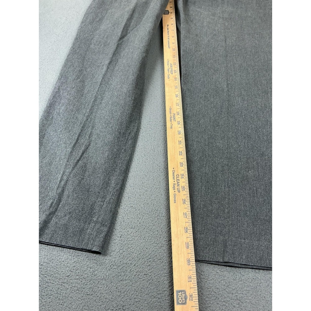 J.CREW Pants Mens 35x32 Gray Classic Fit Bedford Cotton Tweed Dress Pants - Picture 2 of 10
